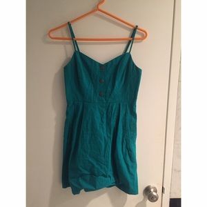 Turquoise dress