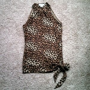 Michael Kors Animal Print Top