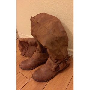 Knee High Brown Boots