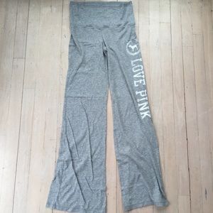 PINK Victoria's secret grey yoga pants