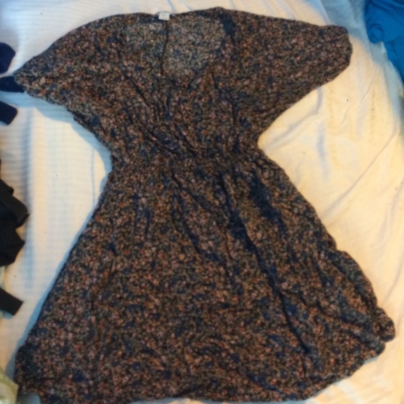 Flower skater dress