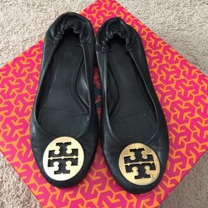 Tory Burch Reva Gold Emblem