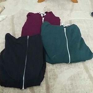 Zip up hoodie bundle