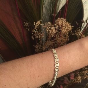 .925 SS Velentino Link Chain Bracelet