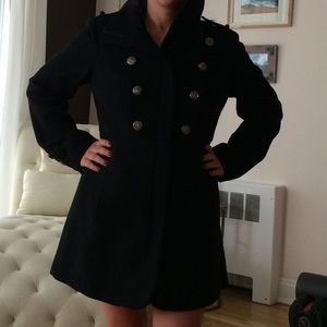 Black Guess coat
