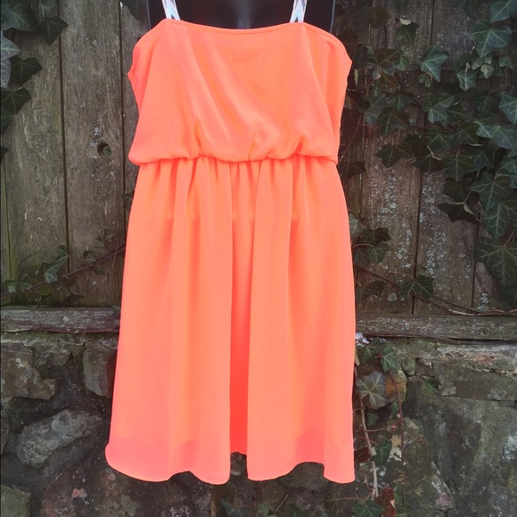.N. San Francisco Bright Dress Sz L - Picture 3 of 4
