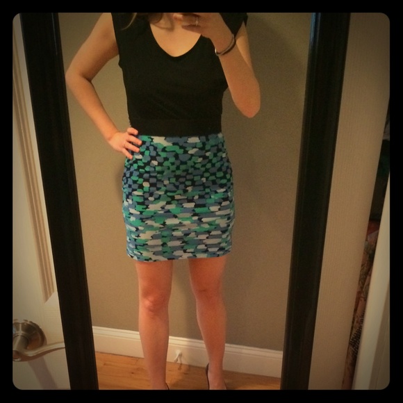 BCBG banded waist dress