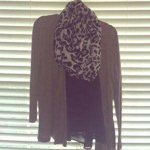 Cheers print infinity scarf