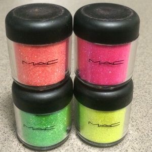 MAC Cosmetics Neon Crystalled Glitter Lot