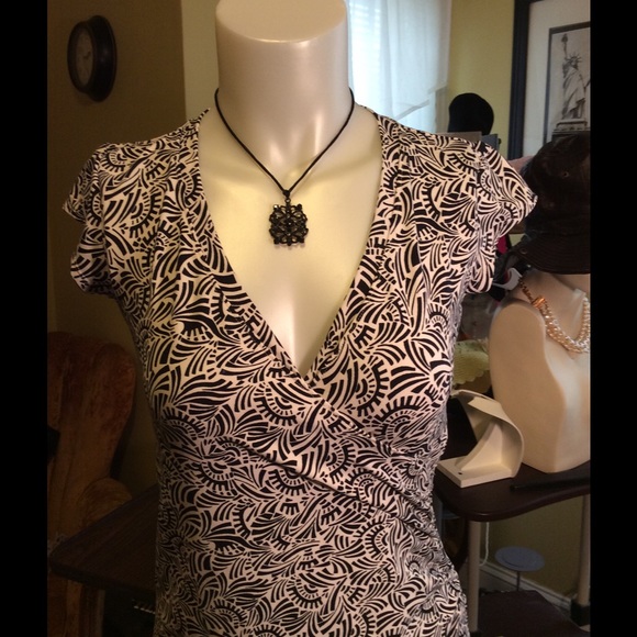 Athleta faux wrap dress