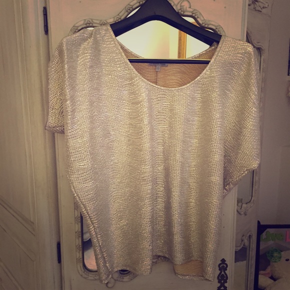Chic Silver top.  Sz large