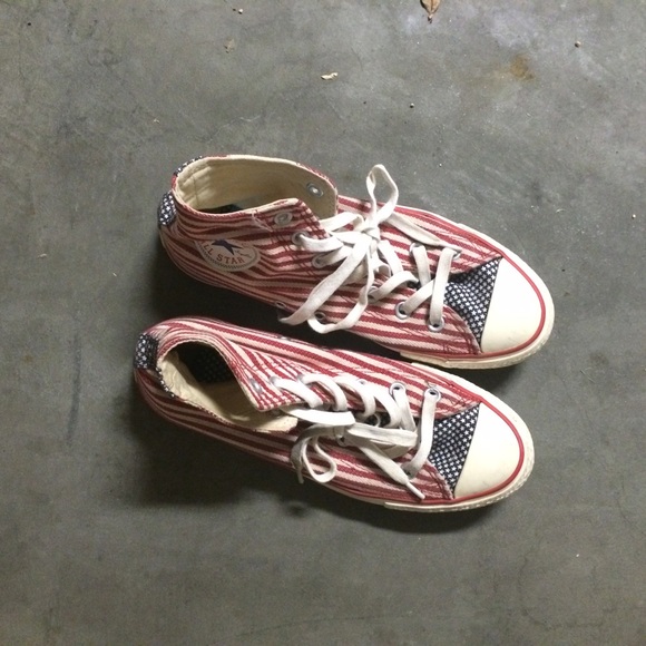 Converse American Flag