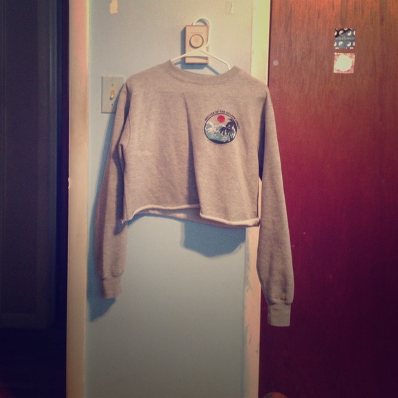 Brandy Melville crop sweatshirt