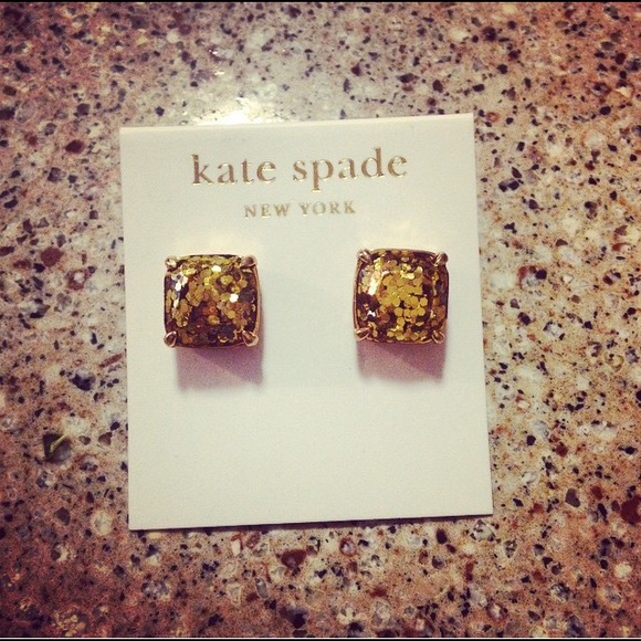 Kate spade gold earrings
