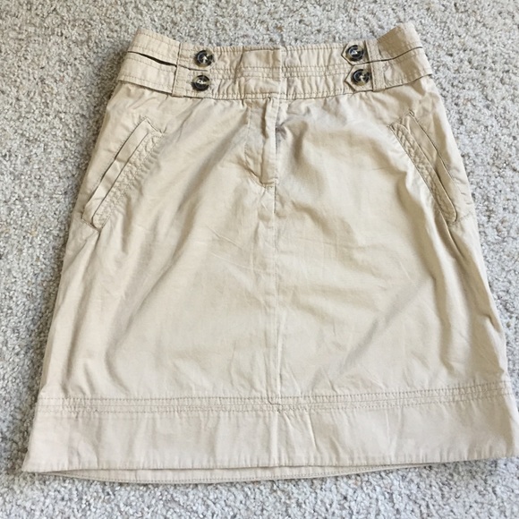 Khaki skirt