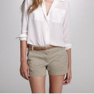 J crew khaki shorts