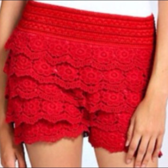 3 Colors-New crochet shorts