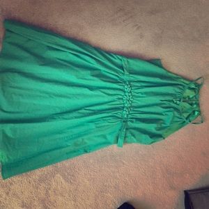 Green Avon summer dress