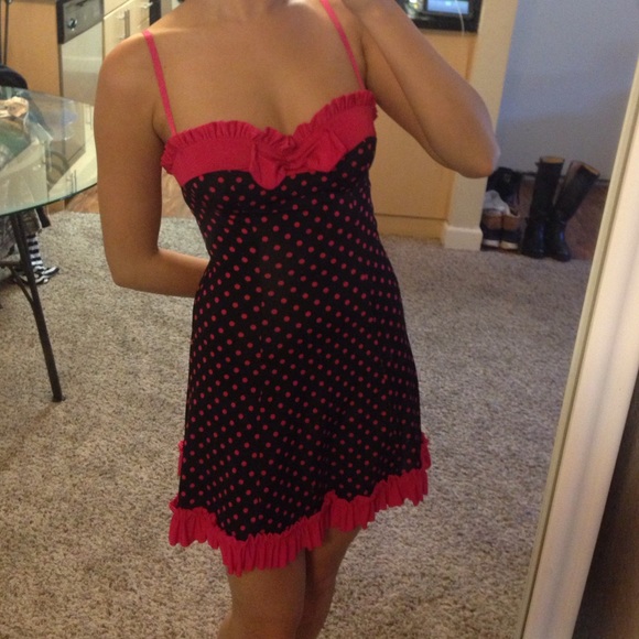 VS polka dot dress