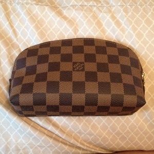 Authentic brand new Damier Cosmetic pouch.