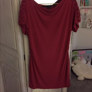 Banana republic red dress