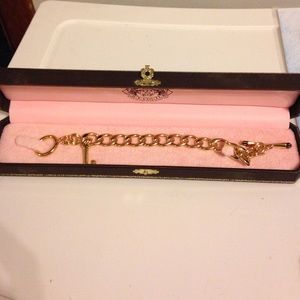 Juicy couture gold bracelet
