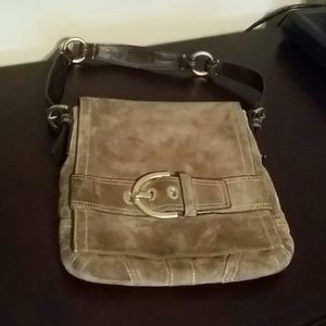 Coach Vintage suede purse...held for amyfly