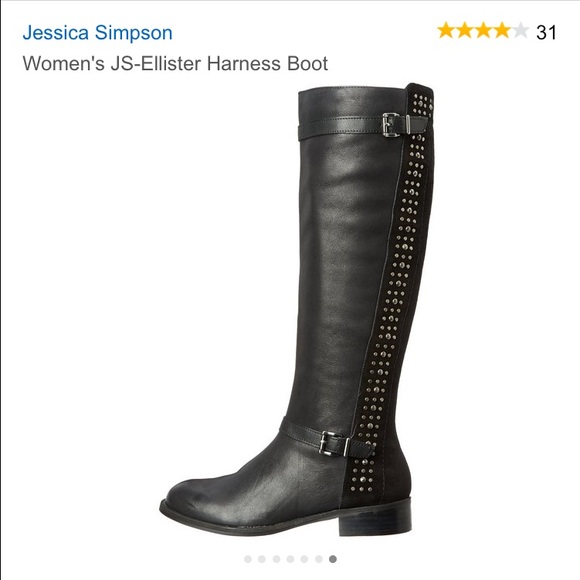 Jessica Simpson Ellister stud knee boots