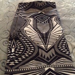 Long high waist skirt