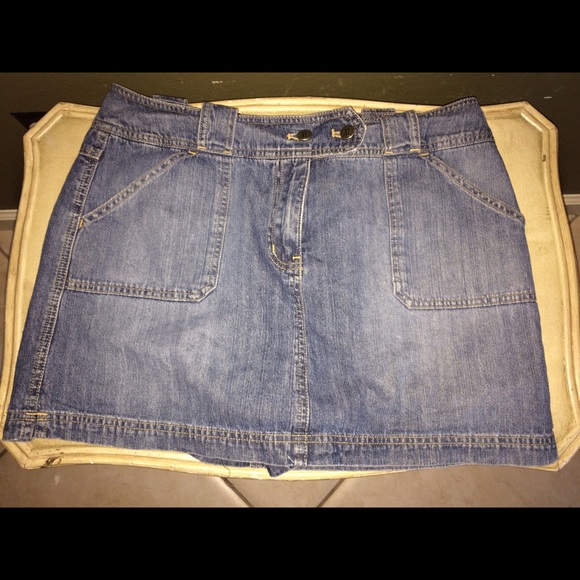 Denim Skorts