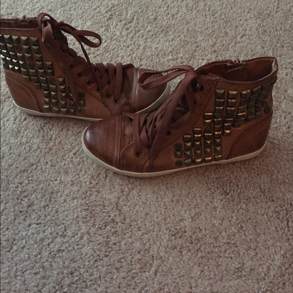 Studded sneakers