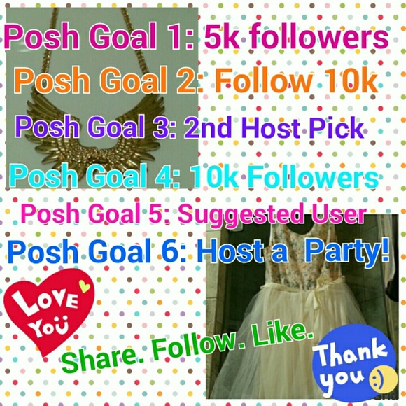 Posh Goals! Share. Follow. Like.