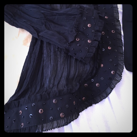 Sheer blouse
