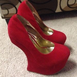 Red 6 inch Heels