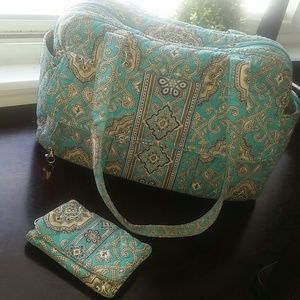 Vera Bradley diaper bag & wallet