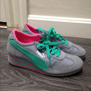 Puma wedge sneakers