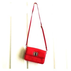 Small Red Shoulder Purse