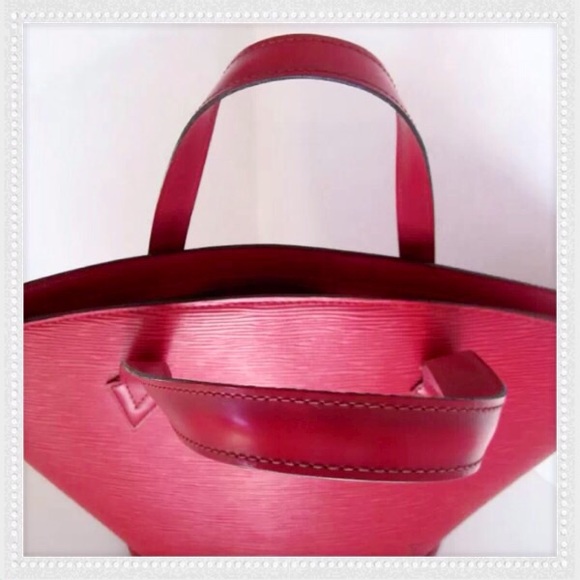 🎉3X HP🎉💯LOUIS VUITTON SAINT JACQUES EPI LEATHER - Picture 4 of 4