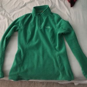 Fleece North Face Half Zip Up