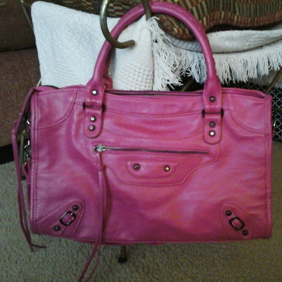 Pink Leather handbag