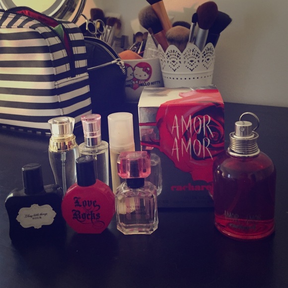 Amor Amor by Cacharel & Victoria's Secret Mini Set