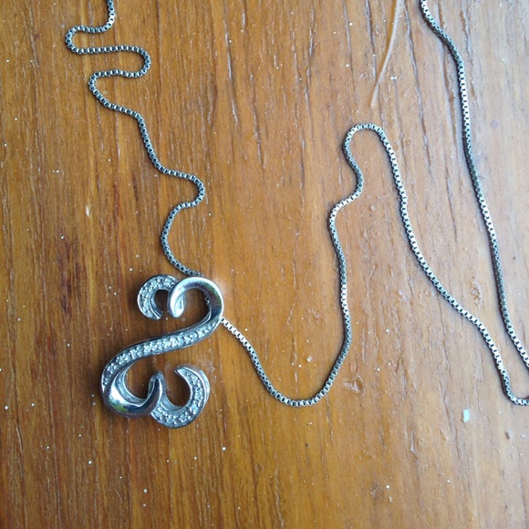 Authentic open heart collection necklace!