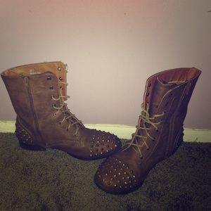 Custom Studded Boots