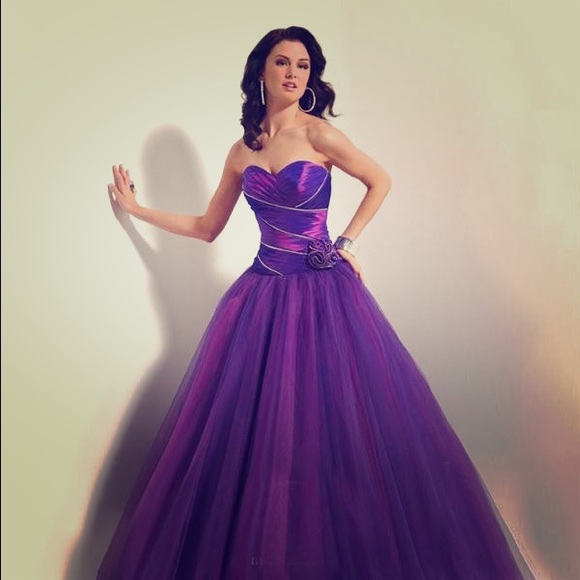 Prom SALE!!!💜💜Purple Tulle Dress💜💜