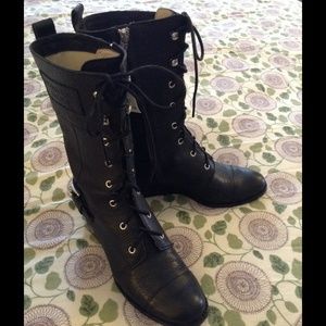 Michael Kors Woodley Combat Boots