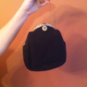 Vintage clutch handbag