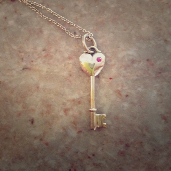 Authentic Tiffany key necklace!