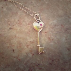Authentic Tiffany key necklace!