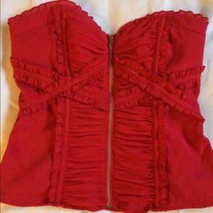 Bebe corset top