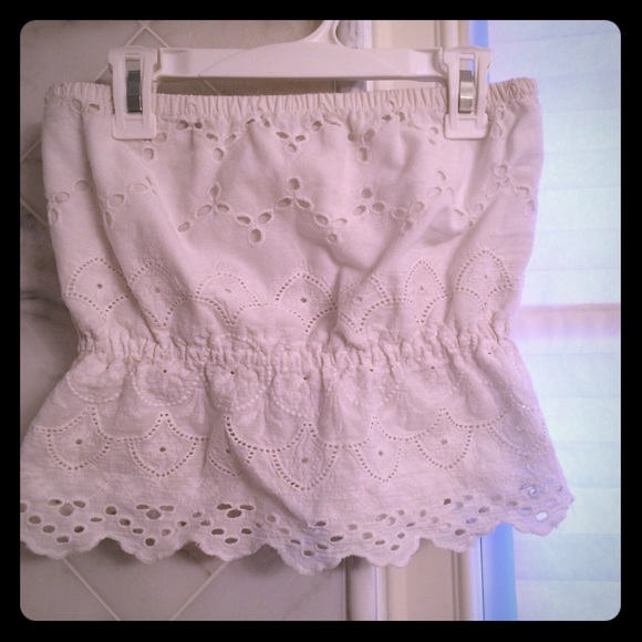 Forever 21 Crochet Tube Top